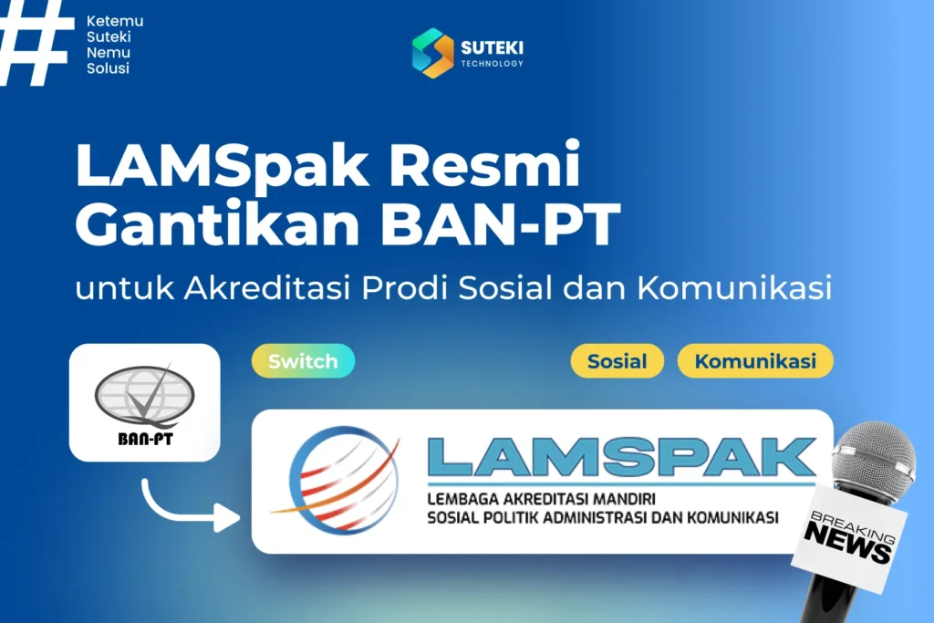 lamspak resmi gantikan ban pt untuk akreditasi prodi sosial dan komunikasi