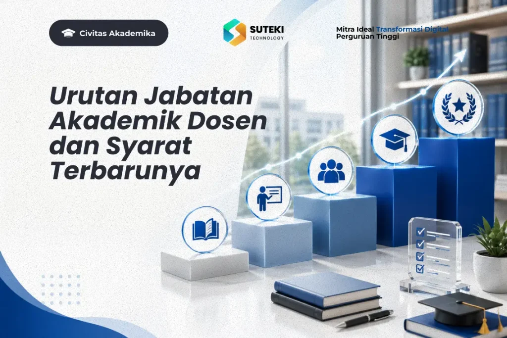 Urutan jabatan akademik dosen dari Asisten Ahli hingga Profesor beserta syarat terbaru 2026
